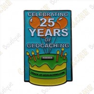 Geocoin "Celebrating 25 Years"